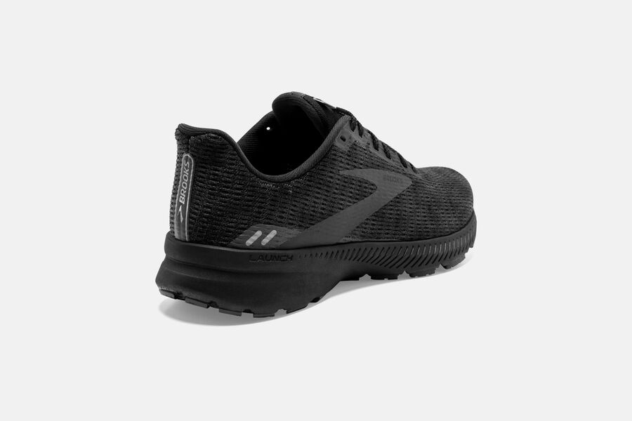 Brooks Running Shoes Mens Black - Launch 8 Road - 6197-RIZOU